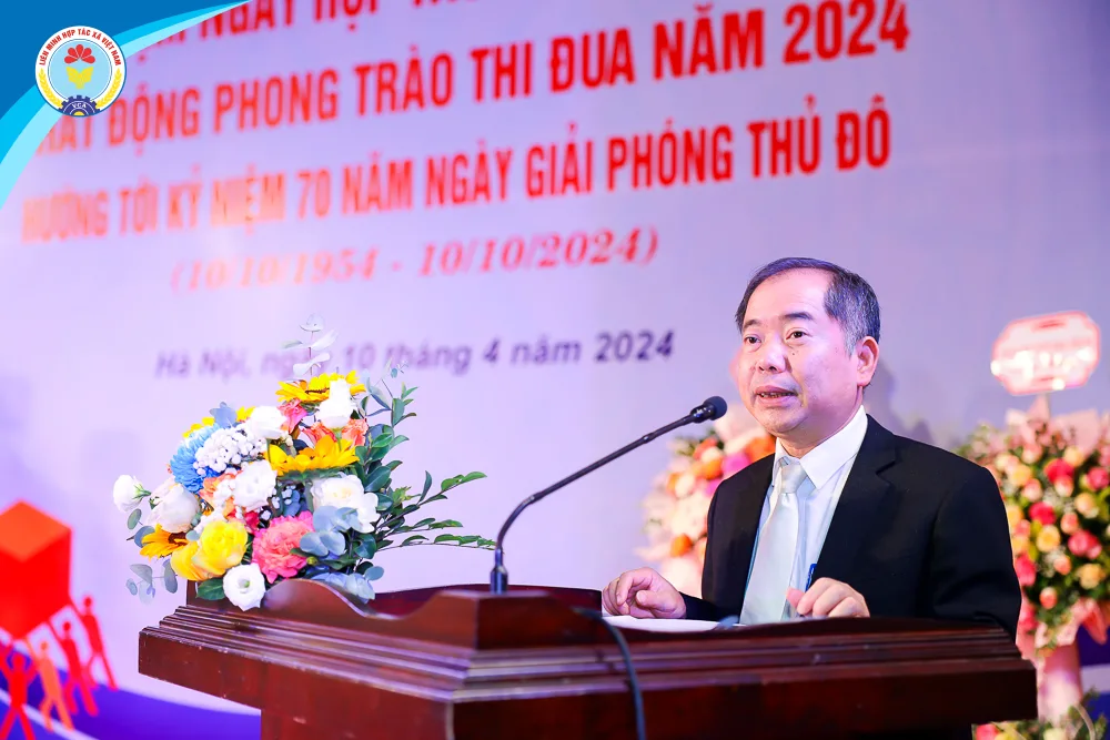 Phó chủ tịch Liên minh Hợp tác xã thành phố Hà Nội Nguyễn Trung Thành