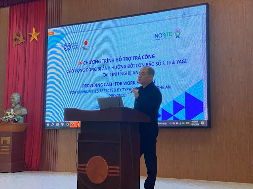 Viện INOSTE và Tổ chức Lao động Quốc tế (ILO) phối hợp triển khai Chương trình Hỗ trợ sinh kế (CfW) tại 3 tỉnh miền Trung